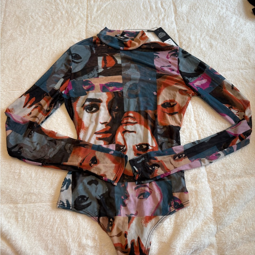 Artistic Long Sleeve Bodysuit